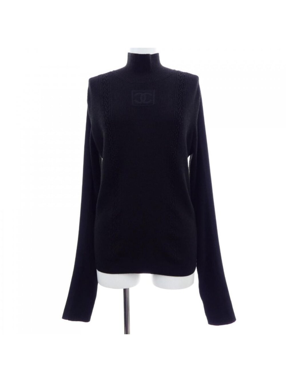 Chanel Knit Sweater Black